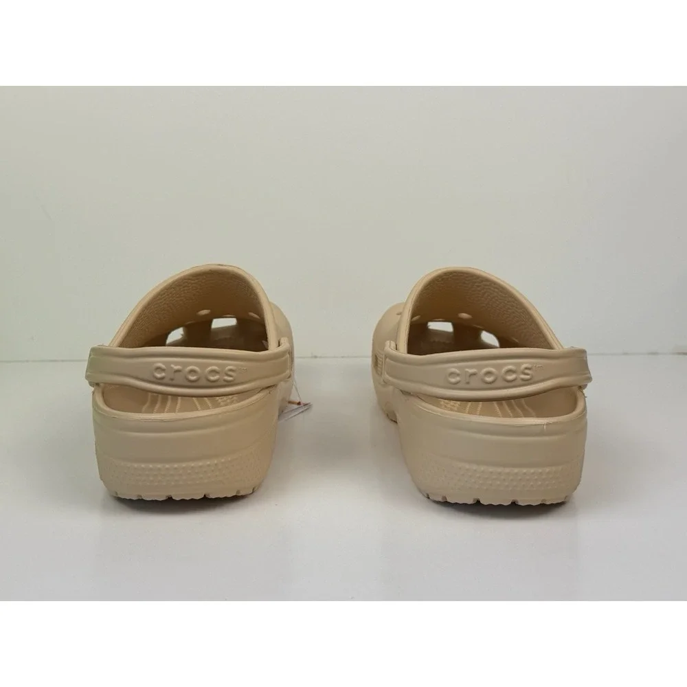 Crocs Classic Clogs Size 9 Men's‎ / Women's Size 11 Shitake Sprite Tan Beige